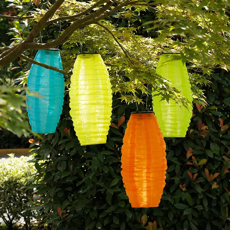 Linterna de jardín colgante Solar para exteriores, decoración de fiesta de boda impermeable, nuevo estilo