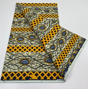 2026年荷兰印花面料高品质真蜡保证非洲布料荷兰帕格尼连衣裙100%棉6码 - Product Image 6