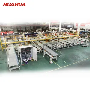 HUAHUA Industrial Customized Furniture Making Automatic Woodworking Drilling Machines Line Solutions