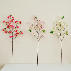 Planta Artificial de Flores de Cerezo en Miniatura de Seda para Decoración de Bodas, Estudio Fotográfico y Sala de Estar, para Decoración de Bodas y Hogar - Product Image 4