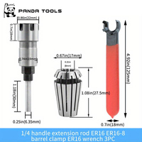 Ressort d'alimentation Er Collet métrique et taille en pouces Mandrin Er8 11 16 20 25 32 40 pince