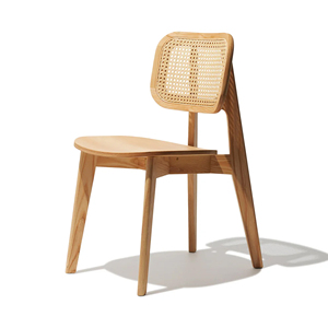 Silla de Comedor de Lujo para Exteriores, Madera de Teca Natural con el Mejor Ratán Sintético - <span class=keywords><strong>Luisa</strong></span> - Product Image 1