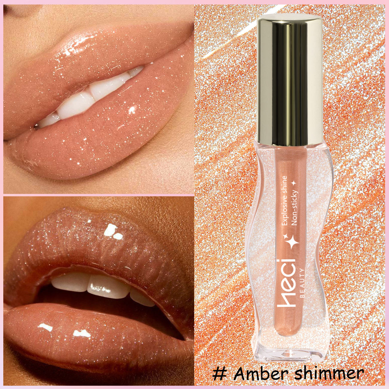 # Amber shimmer