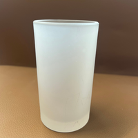 Ensemble de salle de bain en verre de Murano de trois pièces fabriqué en Italie comprend deux plats à savon ou à bijoux avec base en acier et porte-brosse à dents