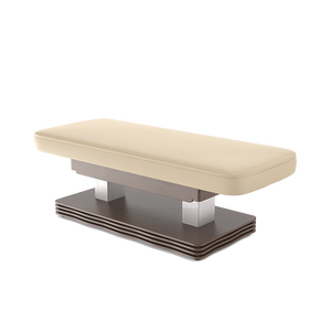 DHF Verstellbare Elektrische Massageliege und Kosmetikstuhl aus Holz für Spa-Behandlungen, Wohnzimmer oder Schlafzimmer - Product Image 2