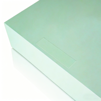 Boîte cadeau pliable de luxe personnalisée avec fermeture magnétique, boîte rigide en papier vert menthe pliable pour le rangement de cadeaux et l'emballage de mariage