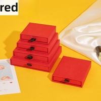 Boîte à bijoux de luxe en papier écologique avec revêtement UV, gaufrage et doublure en éponge, taille/couleur personnalisable pour bijoux et montres