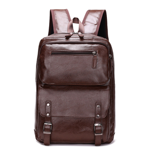 <span class=keywords><strong>Sac</strong></span> d'école en cuir PU noir de haute qualité, dernières tendances, pour garçons du lycée - Product Image 2