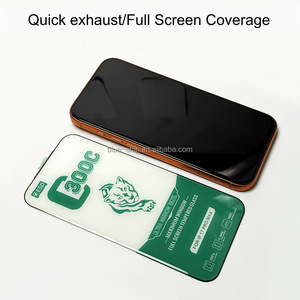 Protection d'écran en <span class=keywords><strong>verre</strong></span> trempé ultra-fin transparent anti-poussière ESD à grand arc de 0,55 mm 300C pour iPhone 17 15 16 Pro Max - Product Image 4