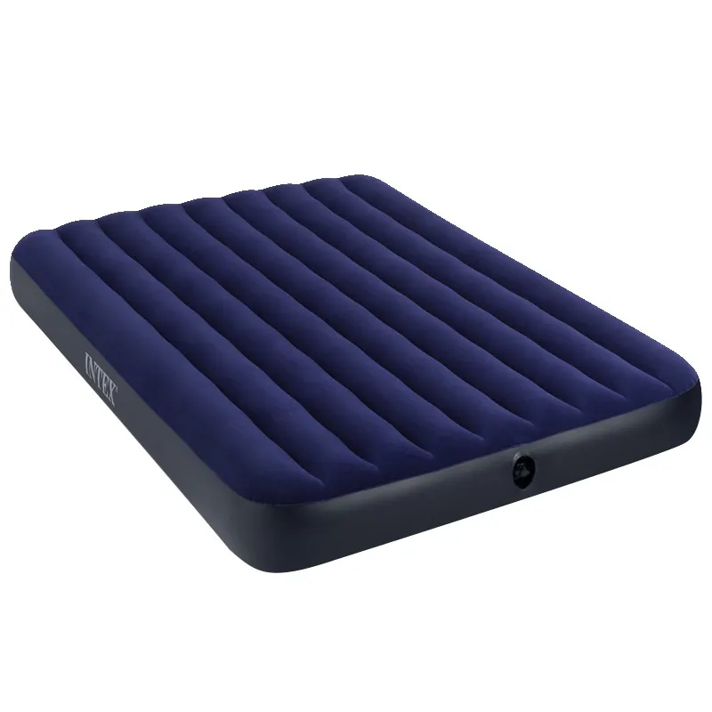 Intex 1.4m Double design air mattress inflatable air mattress with built-in pump