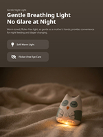 Machine à bruit blanc apaisante pour le sommeil 2026 Owl, lecteur de berceuses sensorielles avec minuterie, rechargeable, portable, décoration de chambre d'enfant, cadeau