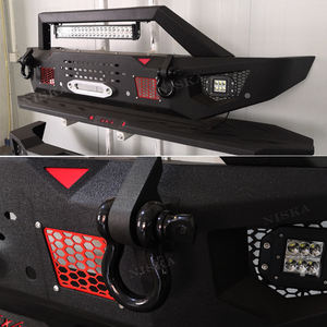 Recogida de alta calidad, nuevo diseño, reemplazo de reparación, parachoques de coche de protección delantera negra, barra de toro para <span class=keywords><strong>Ford</strong></span> <span class=keywords><strong>Bronco</strong></span> - Product Image 4