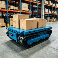 Plataforma de Transporte Hidráulica Pequeña con Control Remoto, Bajo Ruido, para Logística de Huertos y Granjas, Personalizable OEM