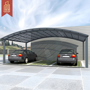 Structure moderne personnalisée Abris d'ombrage solaires simples en alliage d'aluminium à poser soi-même <span class=keywords><strong>Abri</strong></span> pour <span class=keywords><strong>voiture</strong></span> avec forte charge de neige - Product Image 5