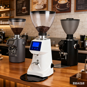 Moulin à café électrique semi-automatique professionnel pour la vente en gros en Chine, <span class=keywords><strong>avec</strong></span> accessoires, meule conique, faible bruit, vitesse variable pour moudre les grains - Product Image 2