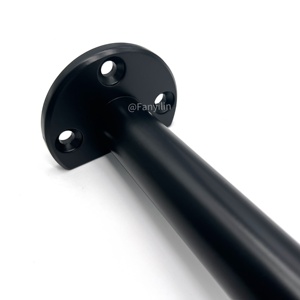 Decking kính đen kẹp lan can chủ đứng bài thép không gỉ Kính hàng rào Khung kính không khung lan can standoff - Product Image 4