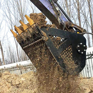 Sieve Bucket Hydraulic <b>Vibrating</b> <b>Screen</b> High Frequency Sand Gravel Screening - Product Image 3