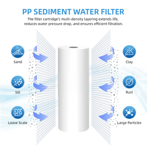 Sistema de Filtración de Agua para Toda la Casa con Lámpara UV de 8 Etapas y 33W, Filtro <span class=keywords><strong>CTO</strong></span> de 0.5 UM, Reduce Metales Pesados y Cloramina, <span class=keywords><strong>Manual</strong></span>, Doméstico - Product Image 4