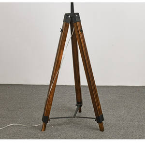 Lampadaire Vertical nordique en tissu, abat-jour, <span class=keywords><strong>lampe</strong></span> de sol à économie d'énergie, tré<span class=keywords><strong>pied</strong></span> <span class=keywords><strong>LED</strong></span> - Product Image 5