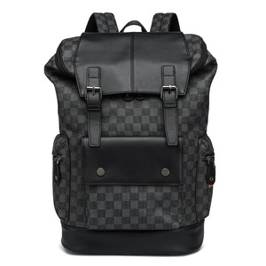 Warm Day Plaid <b>Laptop</b> <b>Backpack</b> <b>15</b> <b>Inches</b> Business Travel Commuter <b>Backpack</b> Men Women Neutral Gender - Product Image 1