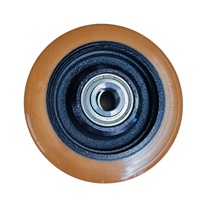 Linde chariot élévateur Support roue d'équilibre 0039933811 PU roue 140x5 4/62-20 remplacement 0009934509 0039903610