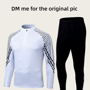 Conjunto de Entrenamiento de Fútbol de la Selección Nacional de Francia París 2026-27, Transpirable, Absorbente de Humedad, Talla Grande, Unisex, Manga Larga - Product Image 1