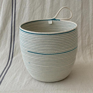 Panier à fruits artisanal de grande taille, nouvelle arrivée 2024, pour la maison, panier en corde fait main de grande taille - Product Image 1