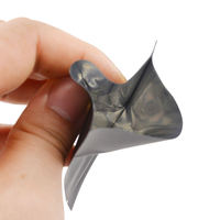 Sachet Doypack Personnalisé avec Logo Imprimé, Scellé sur Trois Côtés, en Feuille d'Argent, Jetable, Thermoscellable, Anti-Humidité, Stratifié, avec Fermeture Ziplock