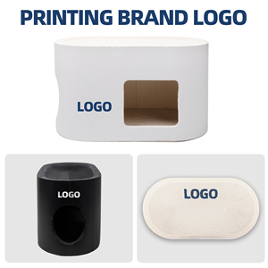 Arranhador para Gatos em Papelão Ondulado, com Função de Sofá e Descanso, Brinquedo para Afiar Unhas - Product Image 6