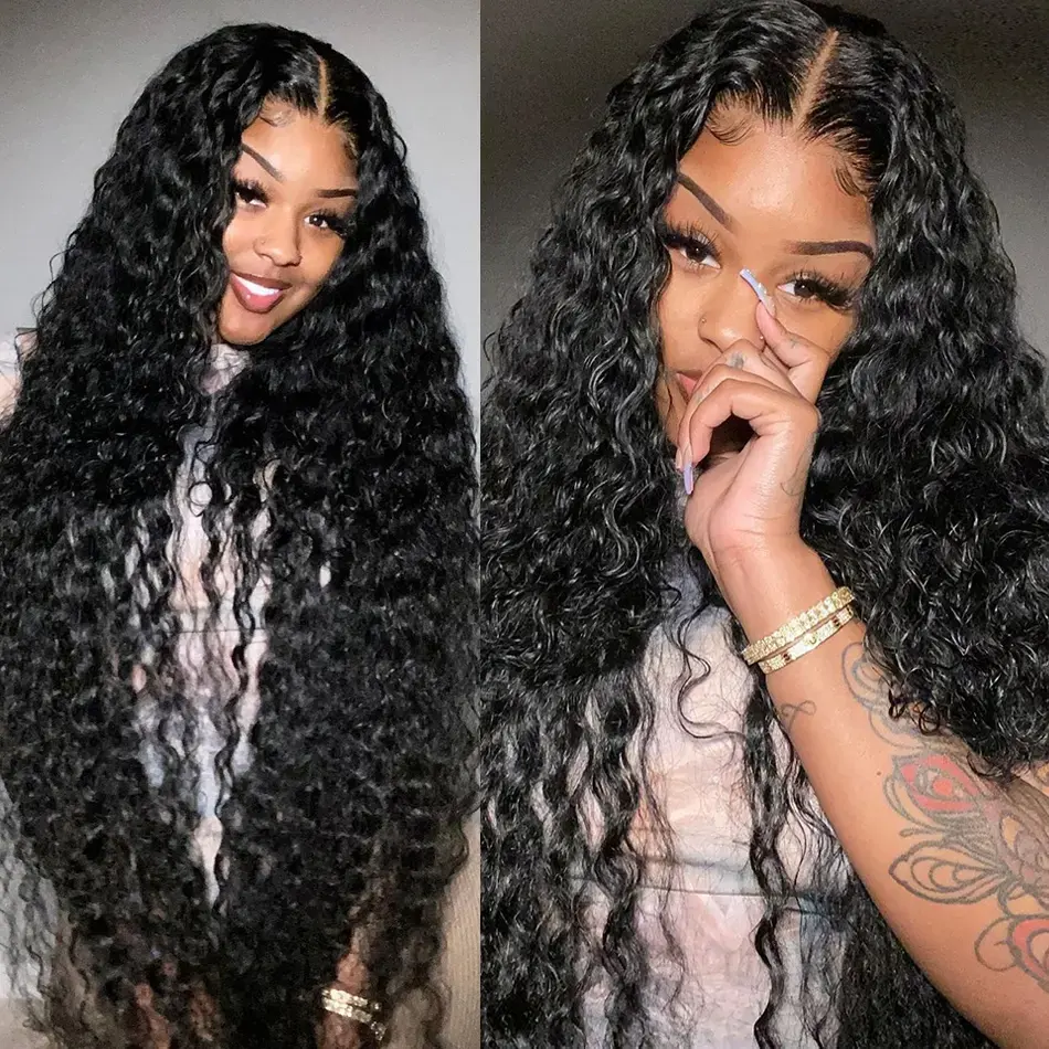 wholesale 360 curly human full lace front wigs HD Straight bob Brazilian 180 density Human Hair Wigs for black women