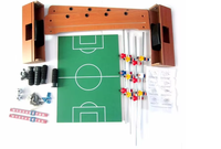 Table de football miniature en plastique pour enfants, jeu de table de soccer double parent-enfant, terrain de jeu vert, jouets en gros