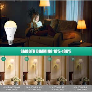 Applique murale sans fil <span class=keywords><strong>à</strong></span> <span class=keywords><strong>LED</strong></span> E26, fonctionnant sur piles, avec télécommande, minuterie et variateur d'intensité - Product Image 5