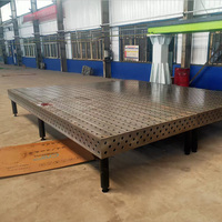 Système de fixation intelligent flexible 3D, table de soudage en fonte d'acier de 28 mm et 16 mm avec gabarits de soudage et accessoires de fixation