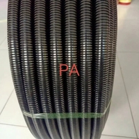 Gaine de protection pour câbles automobiles en PP ignifuge, flexible, résistante aux températures de -30°C à +100°C, pour la protection des câbles de véhicules électriques
