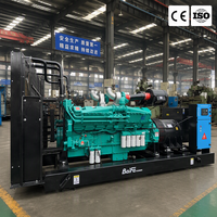 Générateur diesel d'occasion 1500KVA 1200KW à châssis ouvert, générateurs d'occasion à vendre, 50Hz, 1500 tr/min, option ATS, prix bas, Cummins