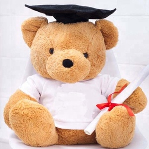 Cadeau personnalisé sourire brun treddy ours jouet ours en peluche jouet - Product Image 1