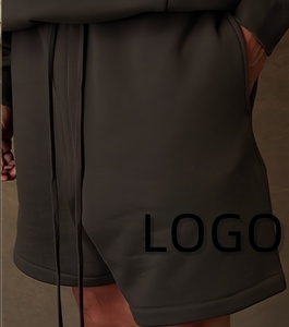 Fw22 <b>Shorts</b> Summer Sports Casual Loose Large Size Breathable <b>Sweat</b> 100% Cotton <b>Shorts</b> With Pockets <b>for</b> Unisex - Product Image 1