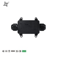 Boîte de connexion matérielle imperméable de PC de boîte de jonction à double port évaluée par IP67 pour les épissures électriques submersibles