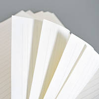 Carnet à feuilles mobiles A5 en PP transparent, avec anneaux métalliques et pages de séparation, pages supplémentaires et pages intérieures personnalisées, papeterie de bureau
