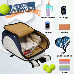 Borsa Organizzata per Pickleball, Porta Racchette, Borsa Multisport, <span class=keywords><strong>Zaino</strong></span> Spazioso per Pickleball con Scomparto per Laptop - Product Image 6
