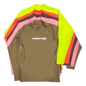 <span class=keywords><strong>Maillot</strong></span> de bain personnalisé avec logo imprimé par sublimation <span class=keywords><strong>UPF</strong></span> <span class=keywords><strong>50</strong></span>, rashguard de surf BJJ, rashguard à manches longues, OEM, séchage rapide - Product Image 2