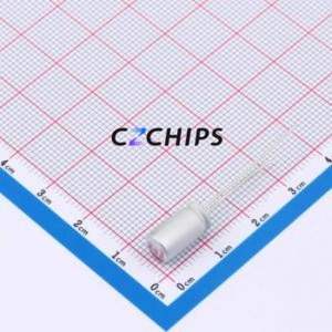 ตัวเก็บประจุแบบแข็ง SR567M016E1200 แบบ Through hole (THT), ขนาด D6.3xL12 มม. 560uF 20% 16V 4.1A 100kHz - Product Image 1