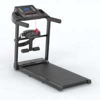Caminadora Eléctrica Compacta Plegable Sin Necesidad de Ensamblaje, Cinta de Correr Ancha y Confortable, Programas de Entrenamiento Inteligentes, Motor Silencioso, Ideal para Espacios Pequeños en el Hogar