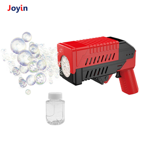 Pistola de <span class=keywords><strong>burbujas</strong></span> estilo revólver, soplador de espuma eléctrico para niños, aventura al aire libre y juegos de rol - Product Image 5