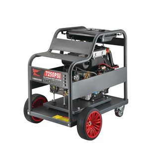 Nouvel arrivage d'équipement industriel de nettoyage de tuyaux de laveuse à haute pression diesel de style chariot de machine à haute pression diesel - Product Image 6