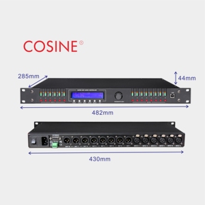 6 In 8 Out ses işlemcisi profesyonel çok frekanslı ses sürücüleri profesyonel hoparlör ses işlemcisi - Product Image 5