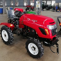 Tractor de la Marca HUAXIA 4x2 de 12hp, 15hp, 16hp, Mini Tractor Agrícola, Tractor con Motor Diésel