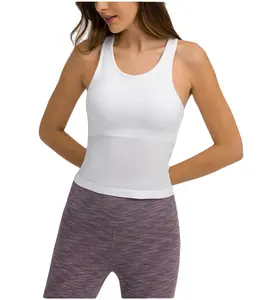 Sutiã esportivo de secagem rápida, roupa fitness popular para corrida, academia, yoga, de nylon