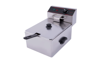 <span class=keywords><strong>Friteuse</strong></span> électrique commerciale épaissie, commerciale, 2x 6L, appareil à cuire des frites et du poulet - Product Image 2