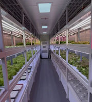 Système d'agriculture verticale hydroponique commerciale HydroBlue alimenté par l'IA, avec pompe centralisée, pour la protection de l'environnement et la culture de fraises